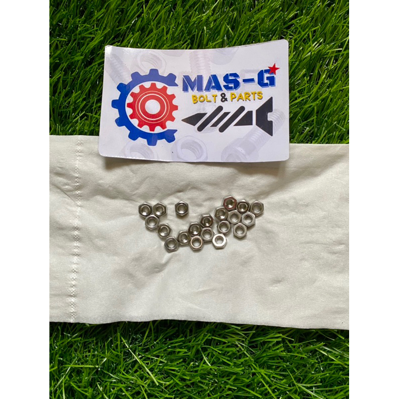 Mur baut Hex Stainless Anti karat M4