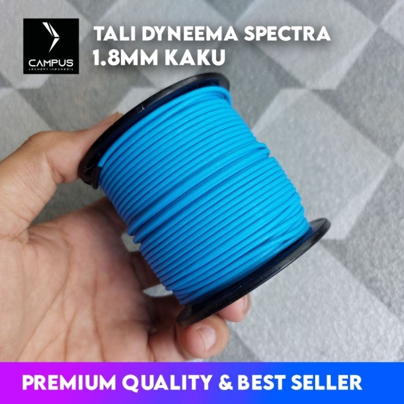 Tali Dyneema 1.8mm Kaku Spearfishing Line - Biru Permeter