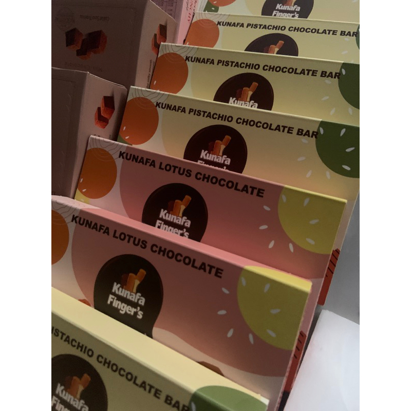 

COKLAT DUBAI KUNAFA FINGER / Cokelat dubai