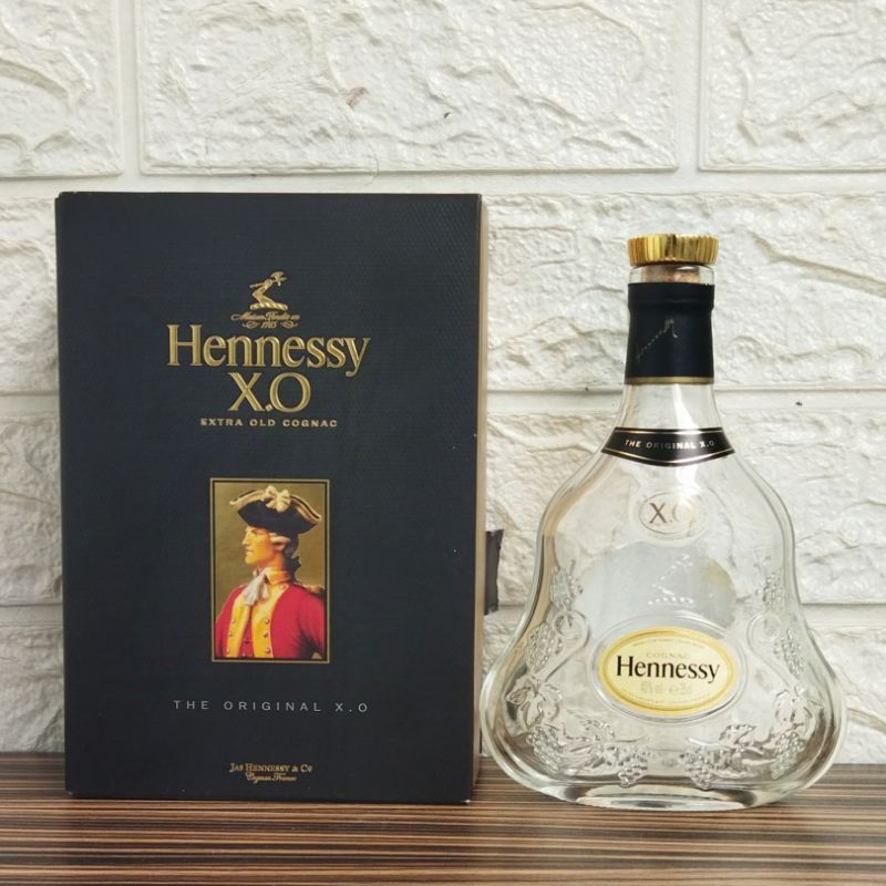 Botol Kosong Hennessy XO Rare + Box 350ml