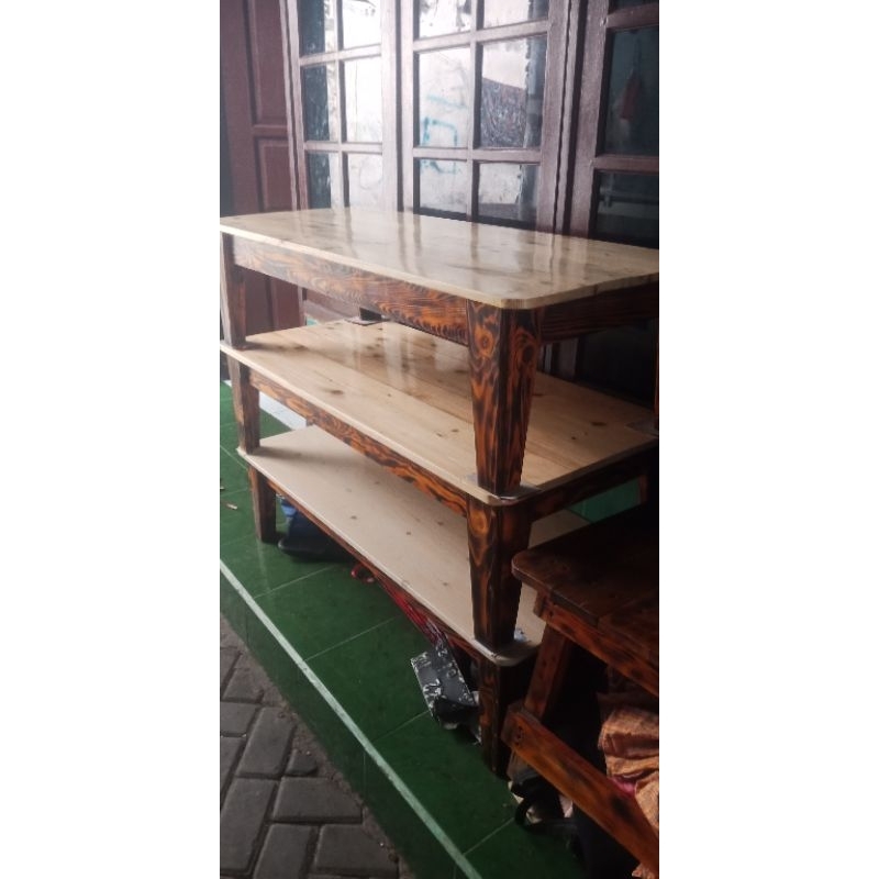 meja lesehan jati belanda