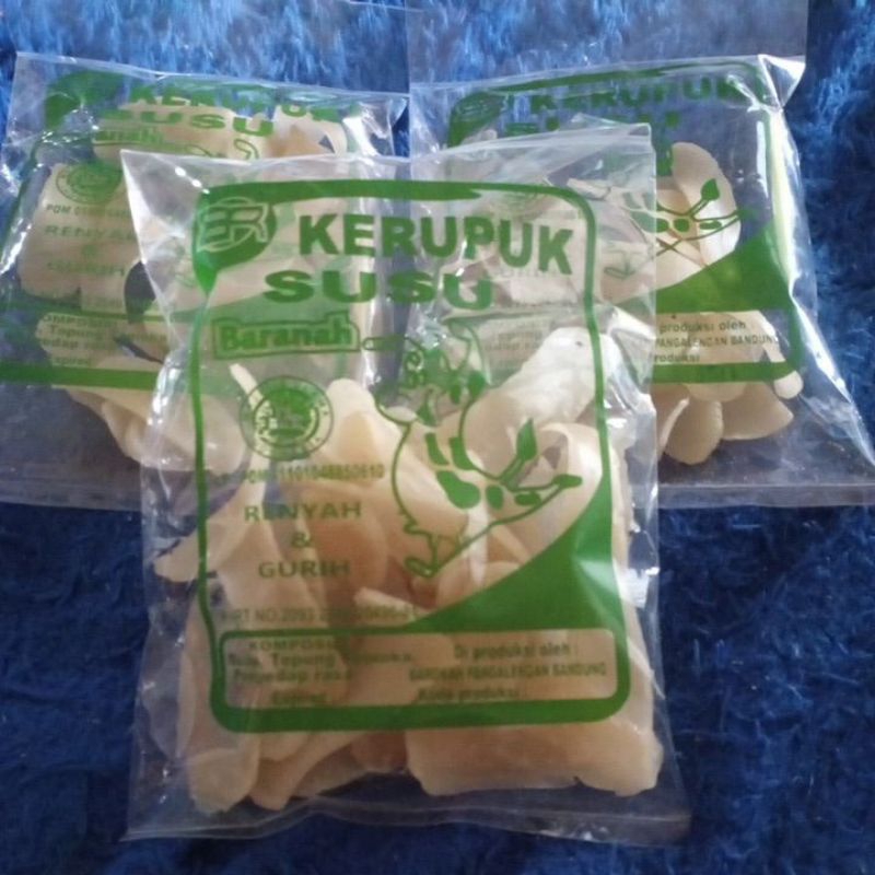 

Kerupuk Susu Pangalengan 100 gram mentah