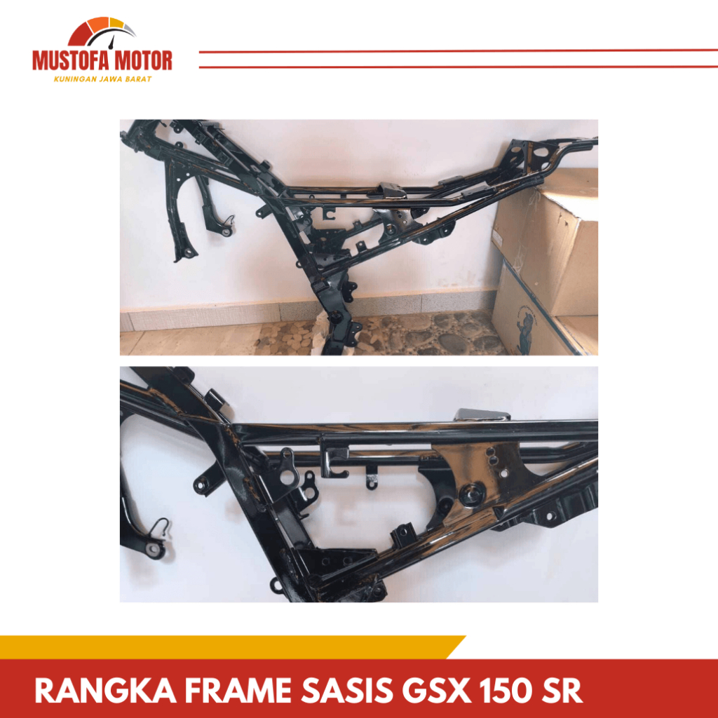Rangka Frame Sasis Suzuki GSX 150 SR Original SGP Baru Lospek Tanpa Nomor Rangka