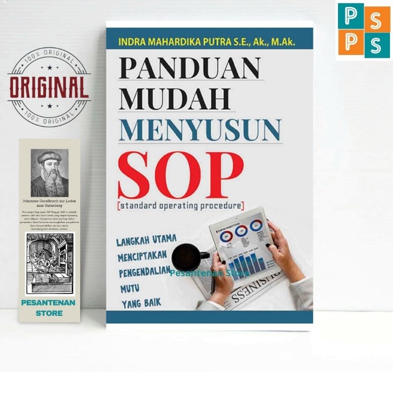 BUKU ORIGINAL Panduan mudah menyusun SOP standar Operasional prosedur Penerbit AHE