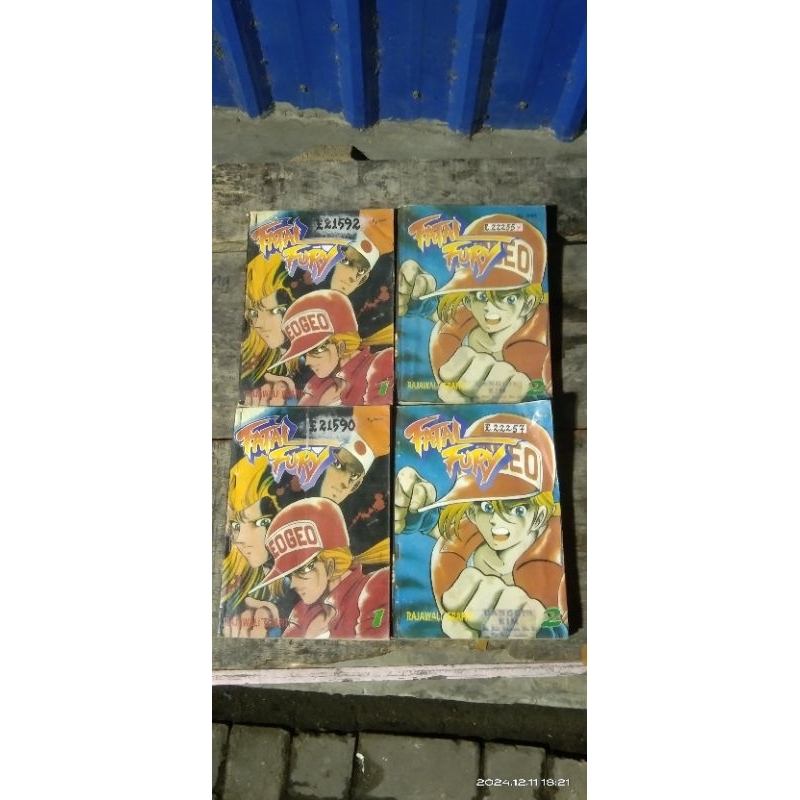 Komik Fatal fury 1 dan 2 Rajawali Grafiti
