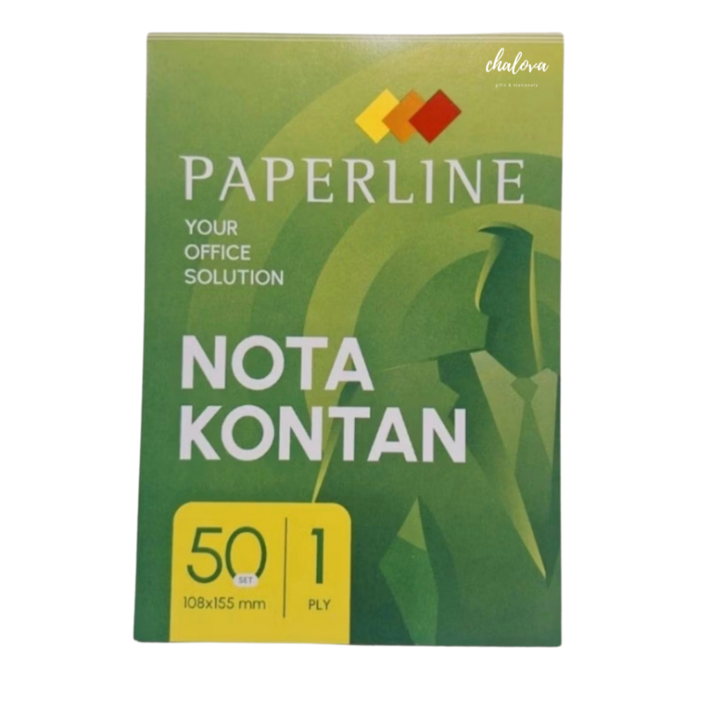 

[PCS] NOTA KONTAN PAPERLINE KECIL K1 / NOTA KONTAN 1PLY / BON NOTA