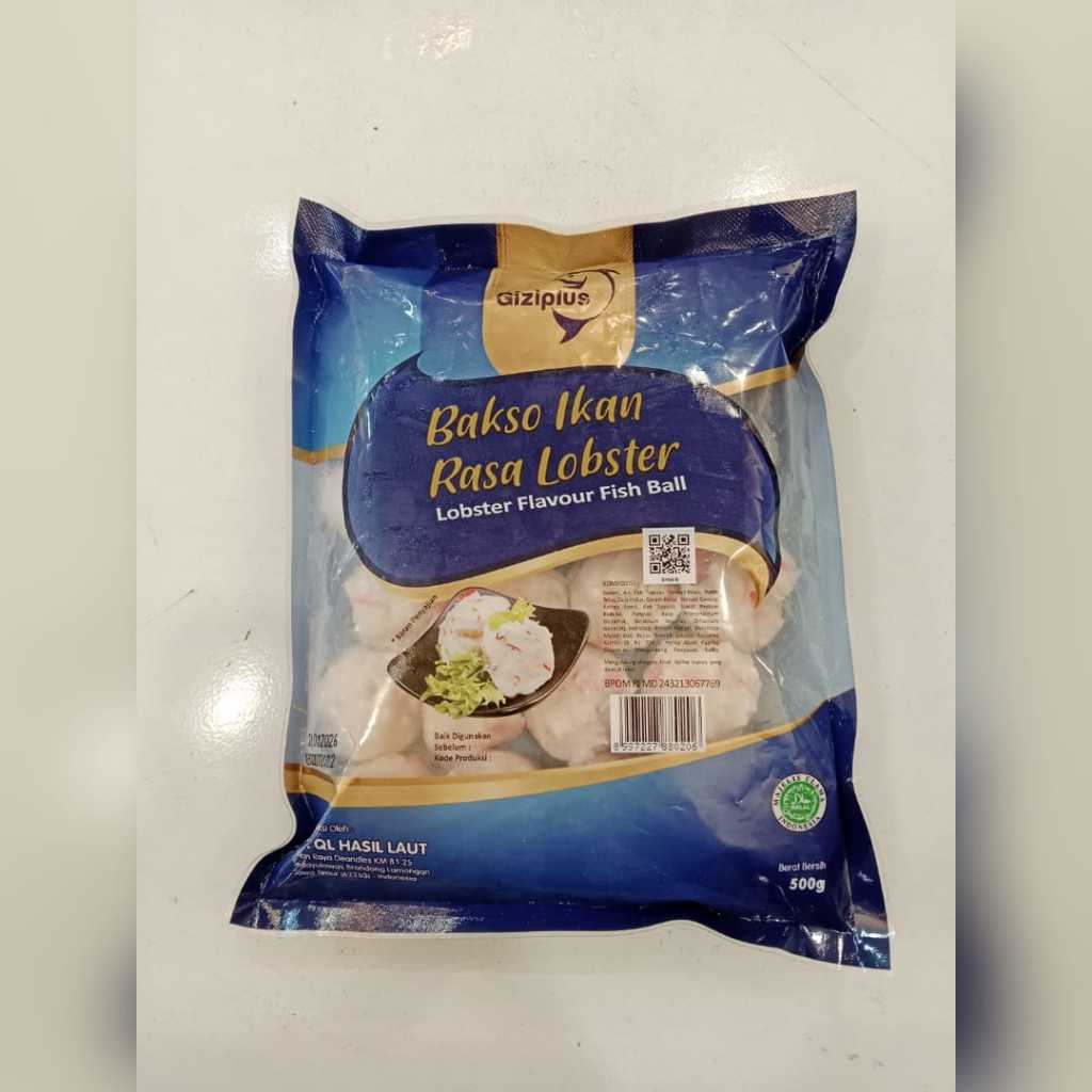 

Giziplus Baksok Ikan Rasa Lobster