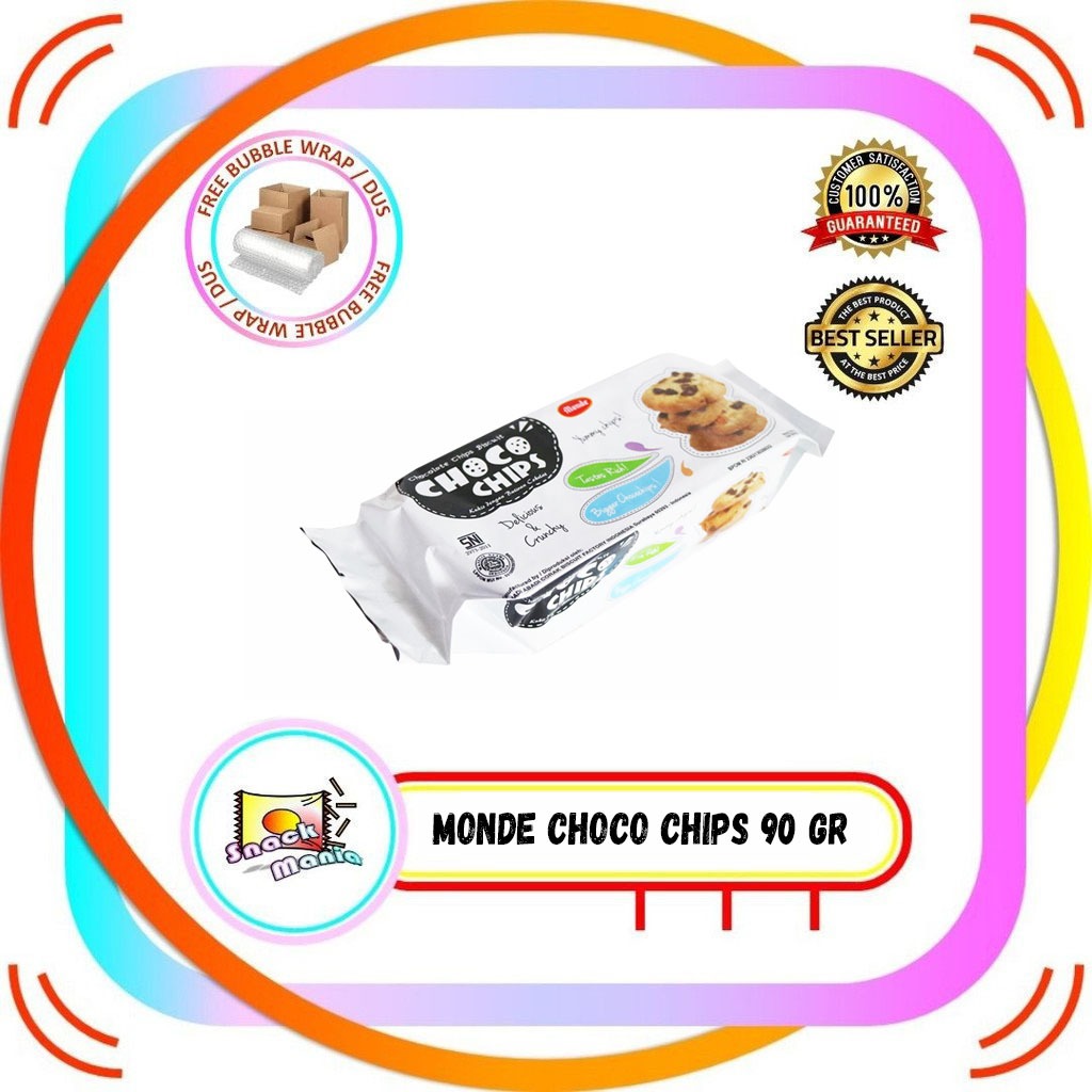 

Monde Choco Chips Chocolate Chips Biscuit ~ 90 gr Biskuit