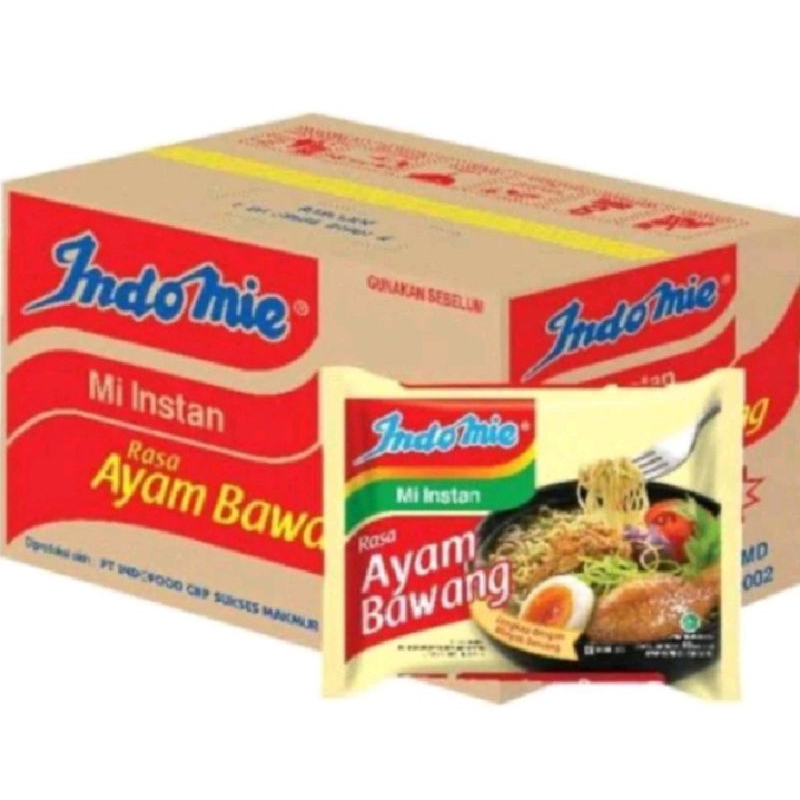 

Mie Instant Indomie Ayam Bawang 1 Kontak