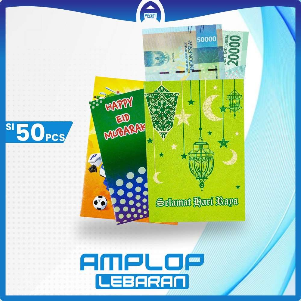 

Amplop THR Lebaran Isi 50PCS Motif Karakter Kartun / Set Angpao Uang Hari Raya Idul Fitri / Ampau Eid Mubarak Lucu Pasti Amanah C823