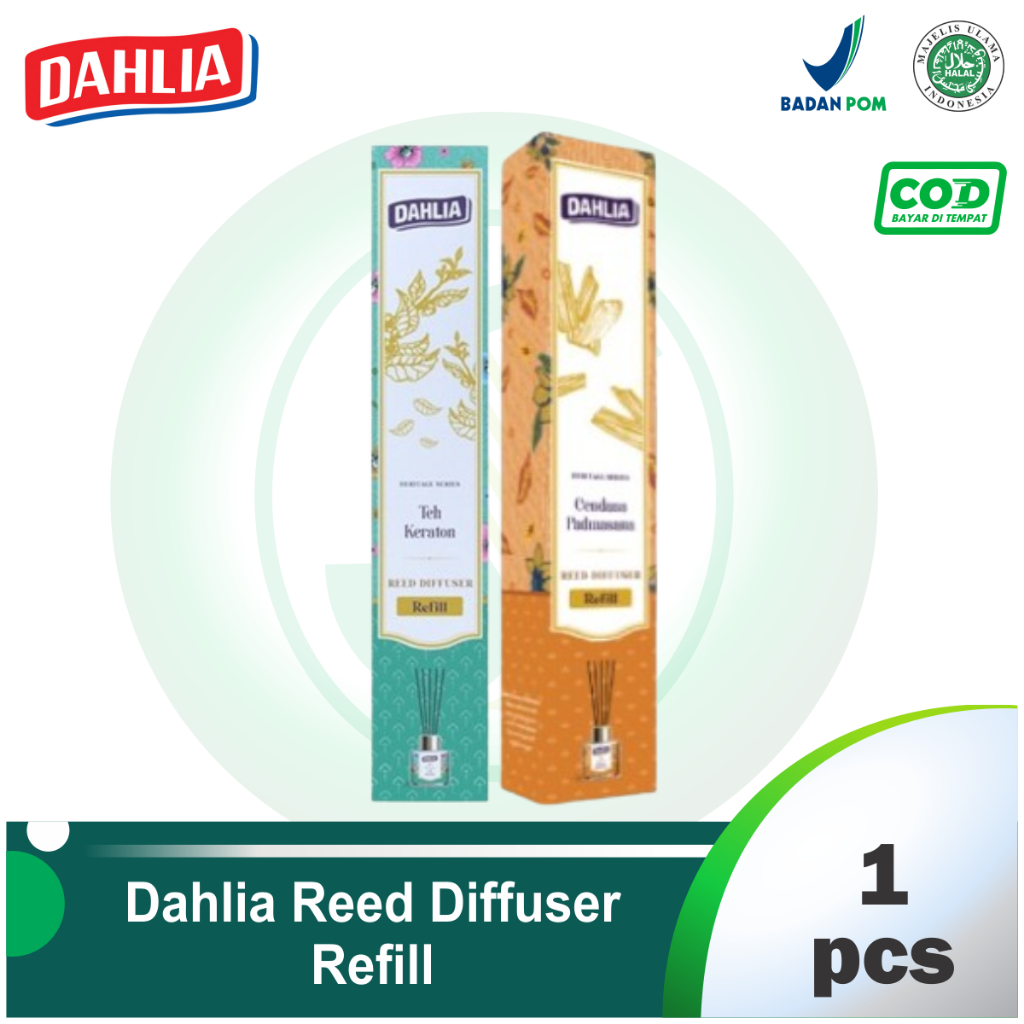 Dahlia Reed Diffuser Refill - Pengharum Ruangan