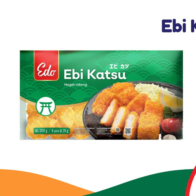 

Edo Ebi Katsu Nugget Udang 200 Gr