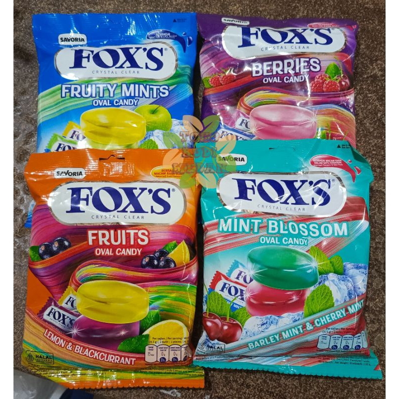 

Fox's Permen kemasan 125gr per Bungkus