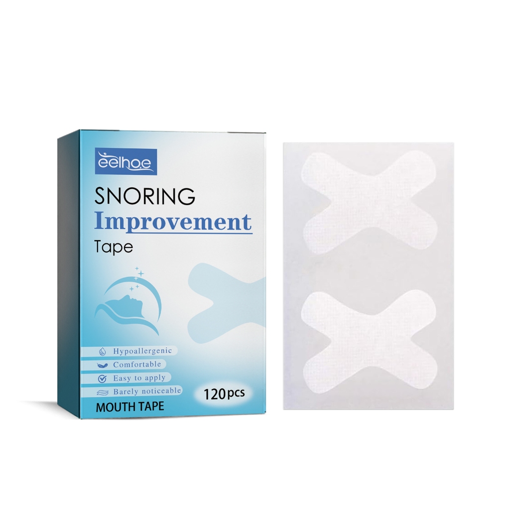 EELHOE Mouth Tape Sleep 120pcs Plester Mulut Tidur Penutup Mulut Saat Tidur Anti Snoring Stickers Re
