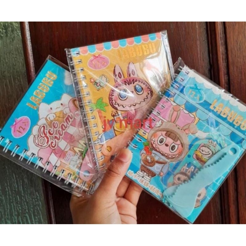 

STICKER BUKU BINDER NOTE LABUBU VIRAL