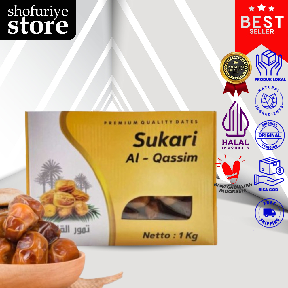 

Kurma Sukari | Kurma Raja 1 Kg Manis Lembut Premium AKARLANGIT