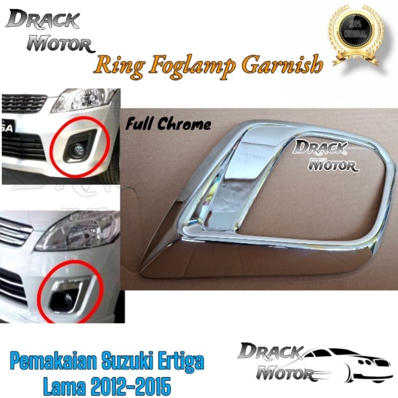 Ring Fog Lamp Garnish Fog Lamp Ertiga 2012 2013 2014 2015 // Cover Ring Foglamp Fog Lamp Suzuki Erti
