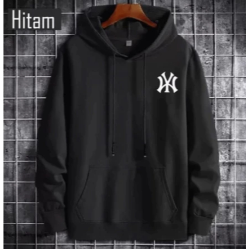 Sweater Pria WY Hoodie Remaja Dewasa Sweter Cowo Hodie Flecee