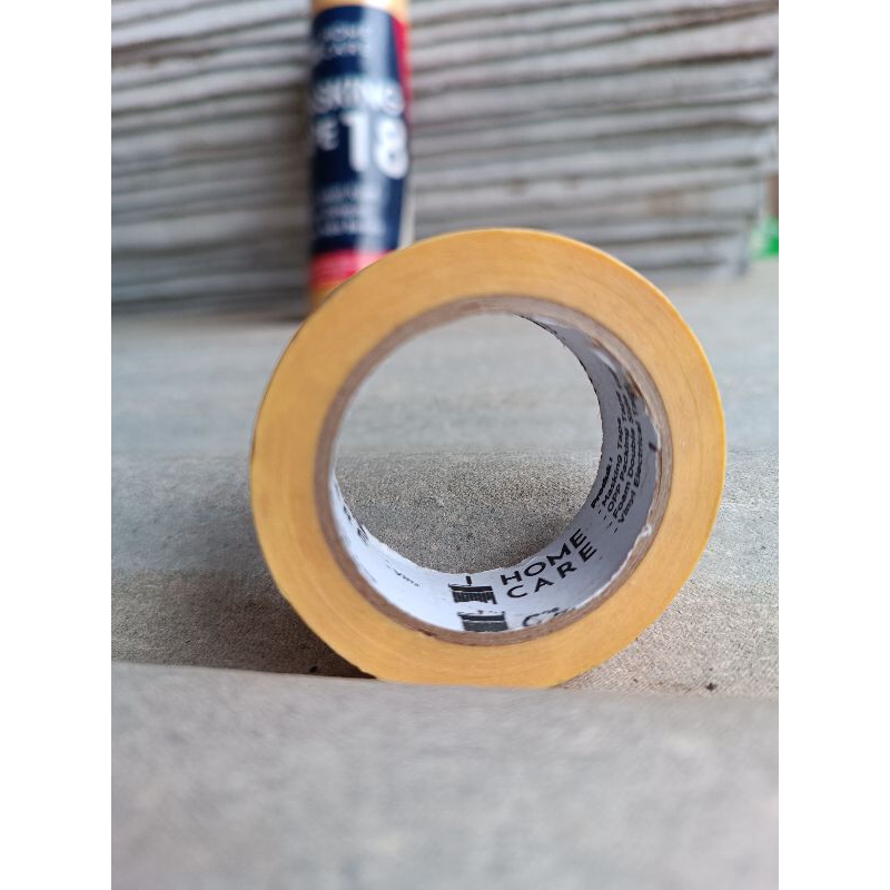 

masking tape 18 isolasi kecil selotip / lakban isolasi kertas putih mudah di lepas / isolasi pembatas area yang akan dicat