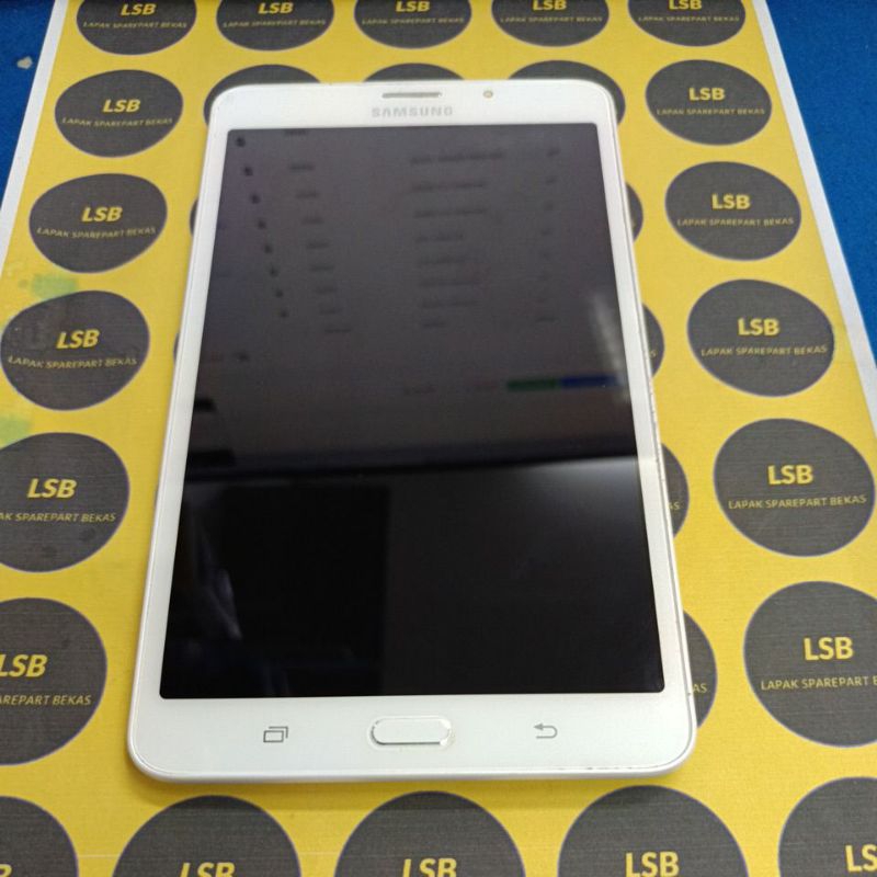 LCD FULLSET FRAME SAMSUNG TAB A 2016 T285 ORIGINAL BEKAS