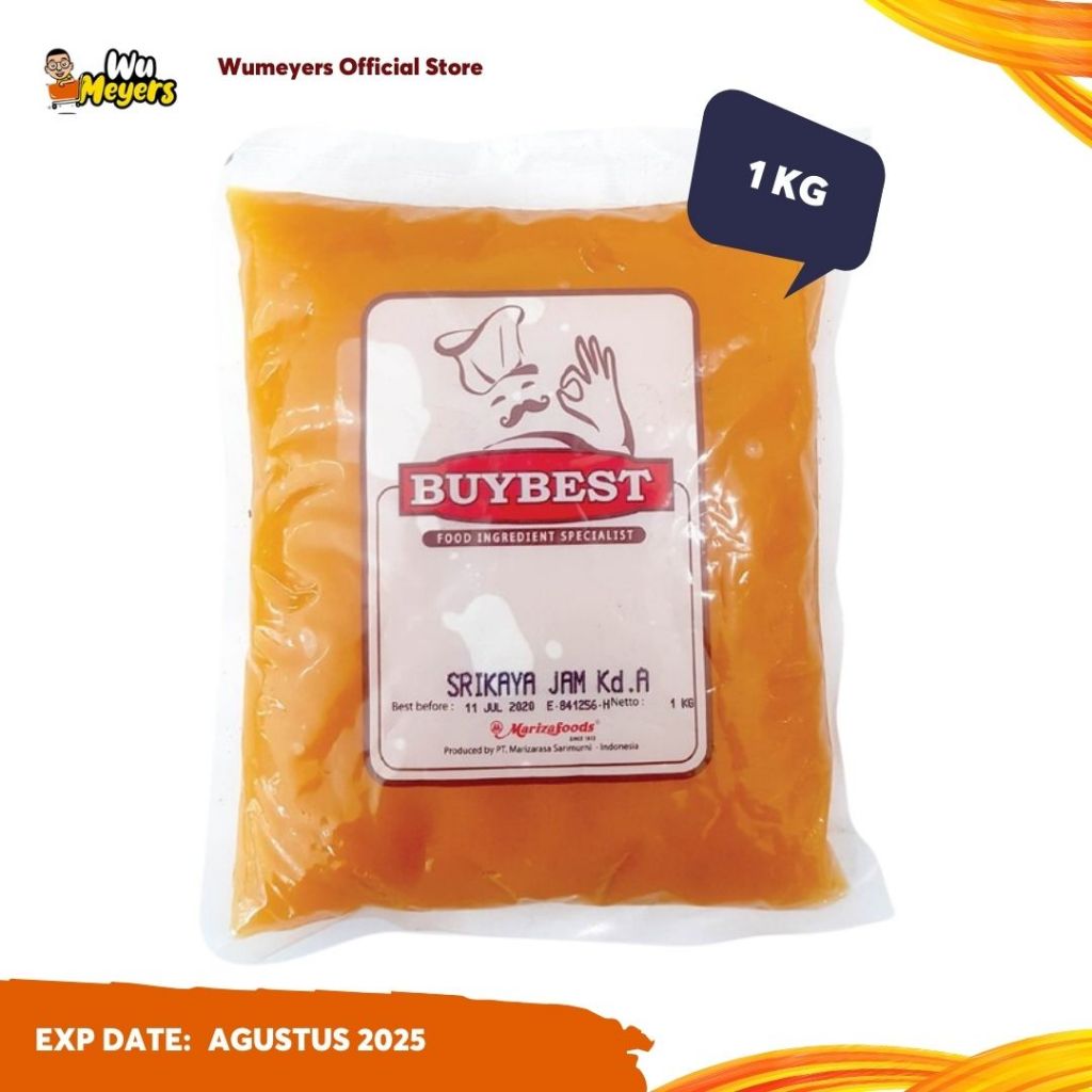 

BuyBest Srikaya Jam - Selai Toping Buah Srikaya Refill 1kg