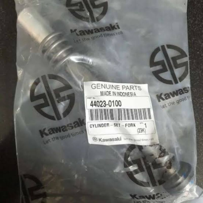 sulingan shock depan ninja rr new old original