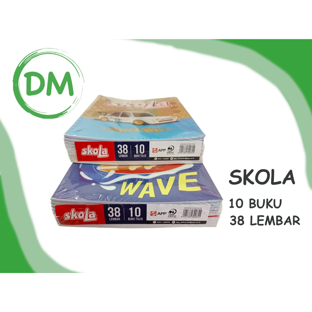 

BUKU SKOLA 1 PAK 38 LEMBAR