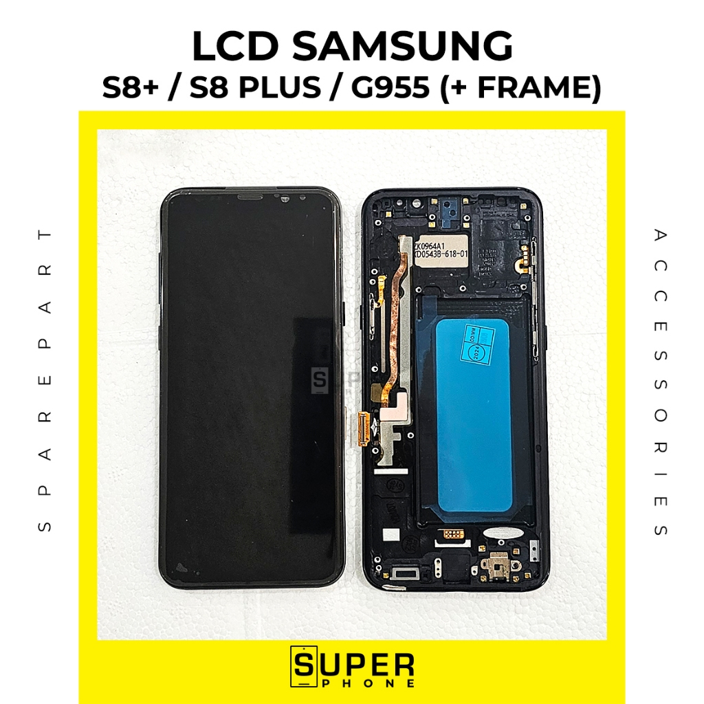 LCD Touchscreen SAMSUNG S8+ / S8 PLUS / G955 (+ FRAME) Fullset incell