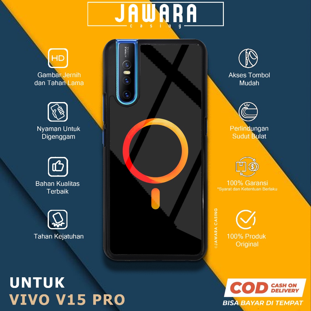 Case Vivo V15 Pro Casing Vivo V15 Pro [MAGS] Premium Case Glossy Case Hp Vivo Jawara Casing Hp Vivo 