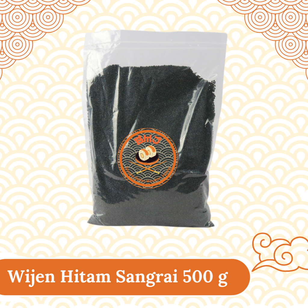 

Hiroking Biji Wijen Hitam Sangrai 500 gr Halal │ Roaster Black Sesame Seed