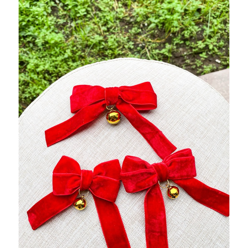 jepit pita merah | jepit rambut anak | jepit rambut wanita | jepit pita