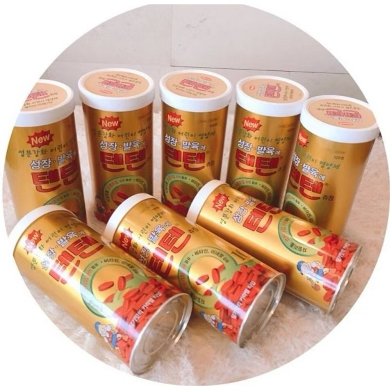MURAH TENTEN chewable tablet vitamin Korea 1kaleng (120pcs)