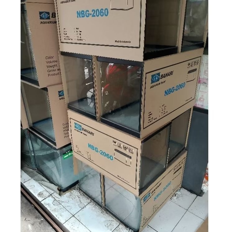 Aquarium Bahari NBG 2060 60cm bending lengkung