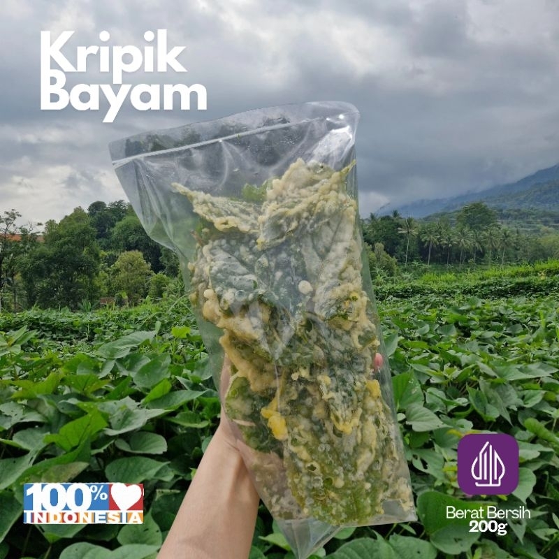 

Kripik Bayam Setia Muslim 200 g