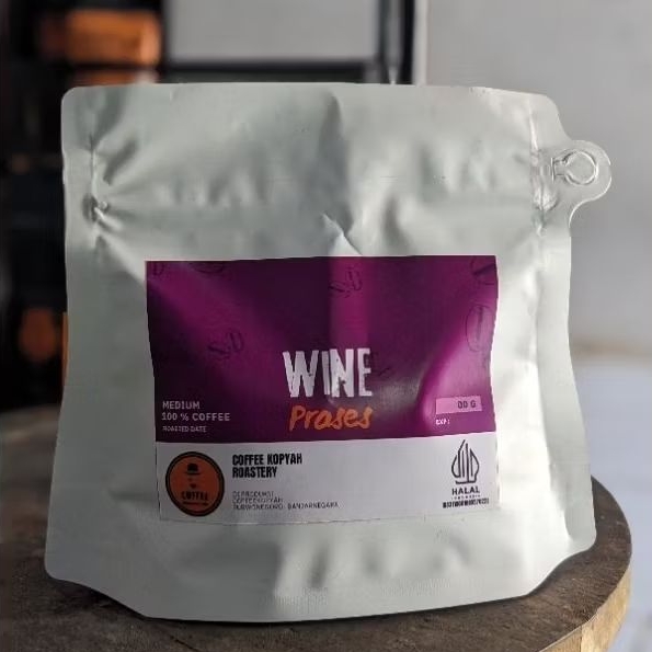 

Coffee kopyah 100 gr kopi Arabica wine