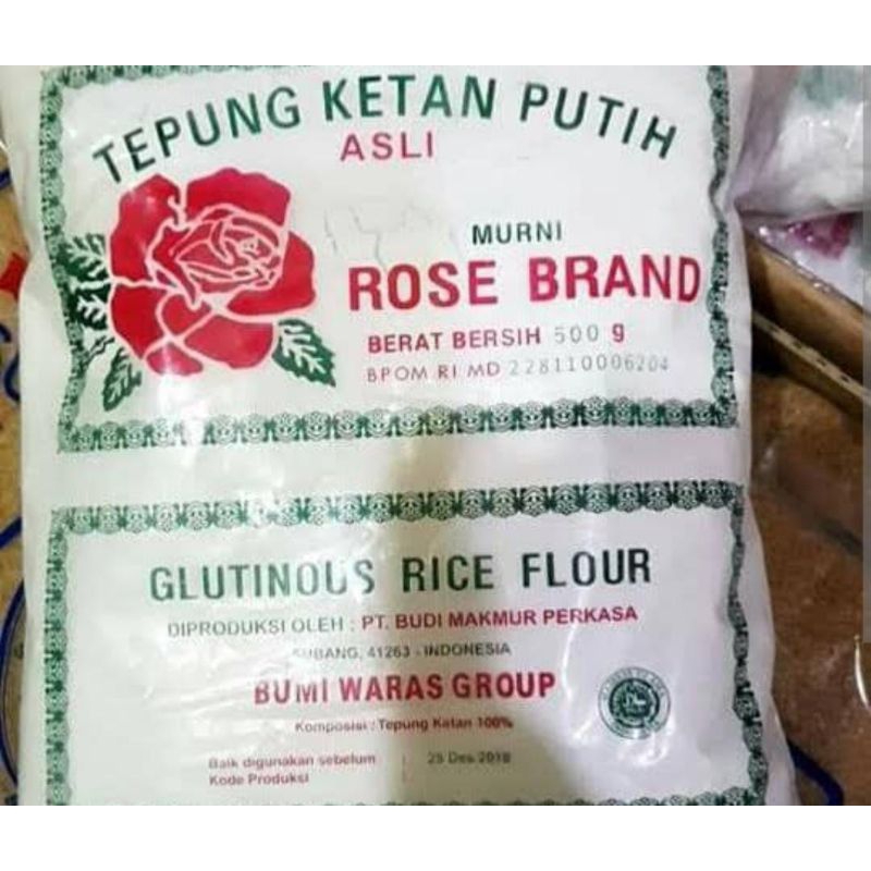 

tepung ketan rose brand