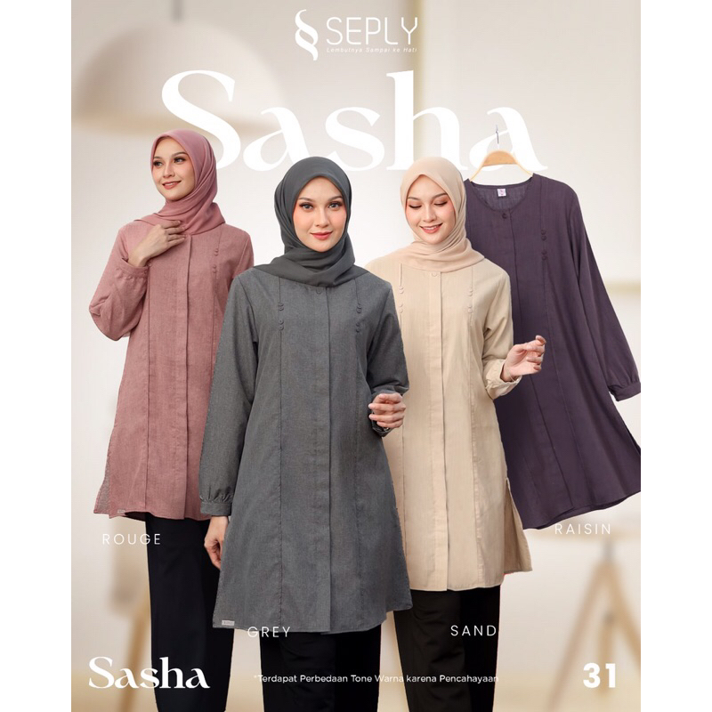 Sasha 31 by Seply || Dailywear From Seply || Atasan Seply || Baju Seply Terbaru || Baju Seply Kekini
