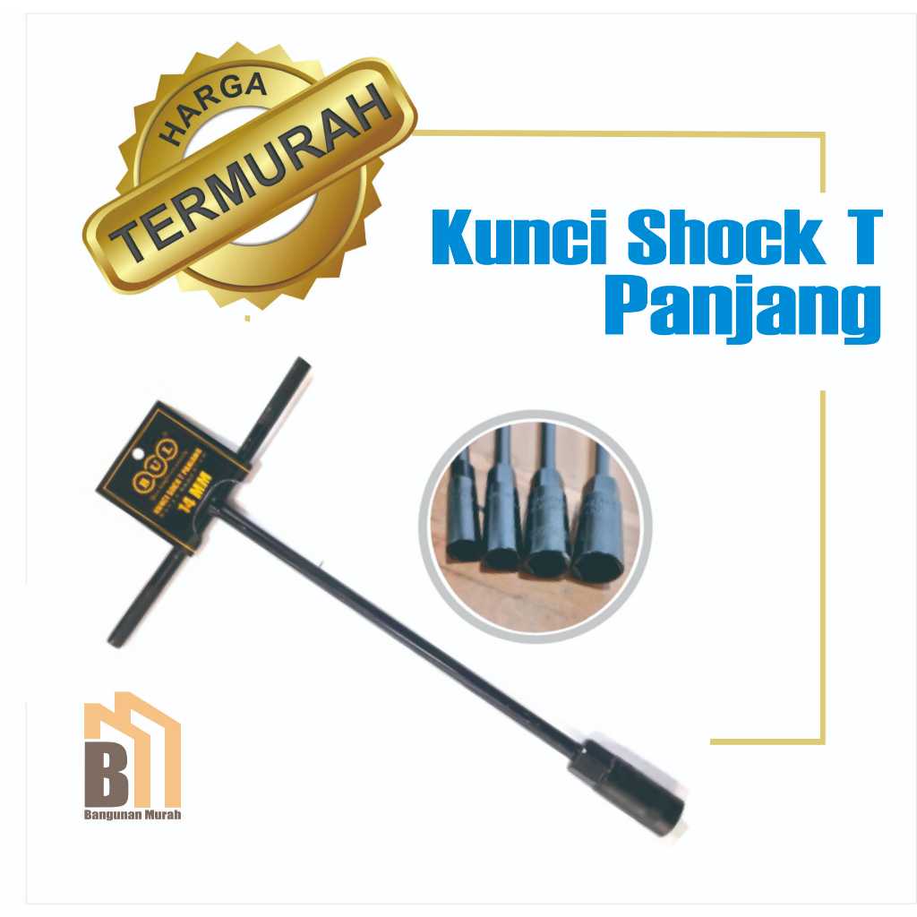 Kunci Shock T hitam Panjang, kunci shock