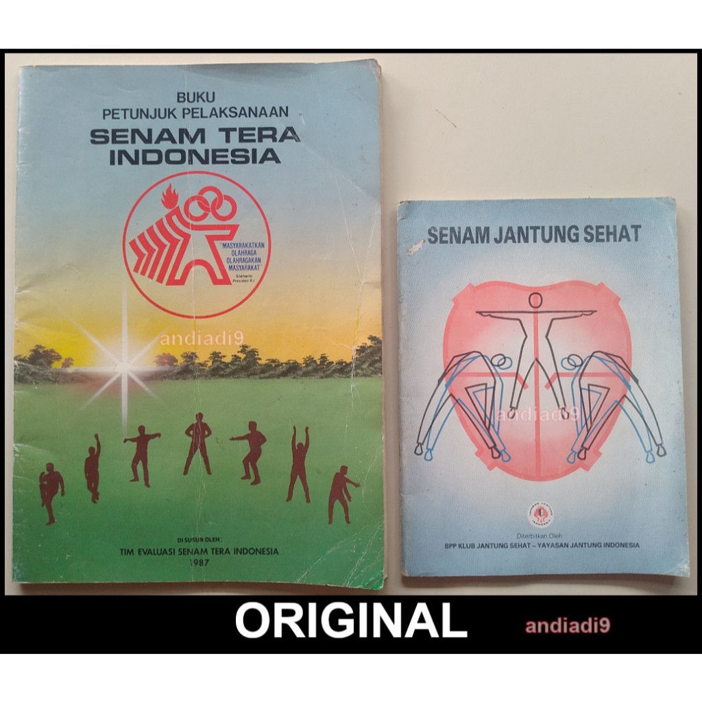 BUKU PETUNJUK PELAKSANAAN SENAM TERA INDONESIA 1987 SENAM JANTUNG SEHAT BPP KLUB JANTUNG SEHAT YAYAS