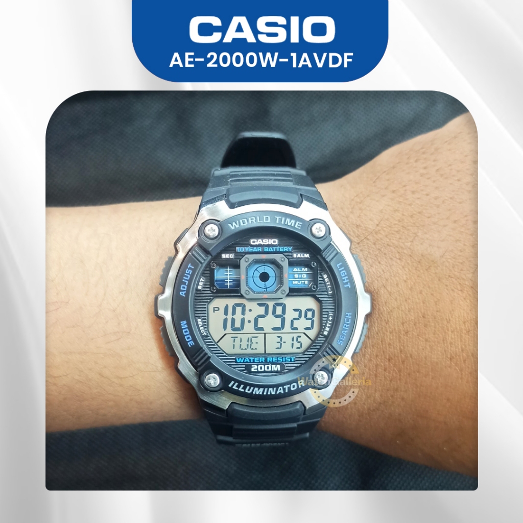 Casio GENERAL AE-2000W-1AVDF / AE 2000W 1AVDF / AE2000W ORIGINAL