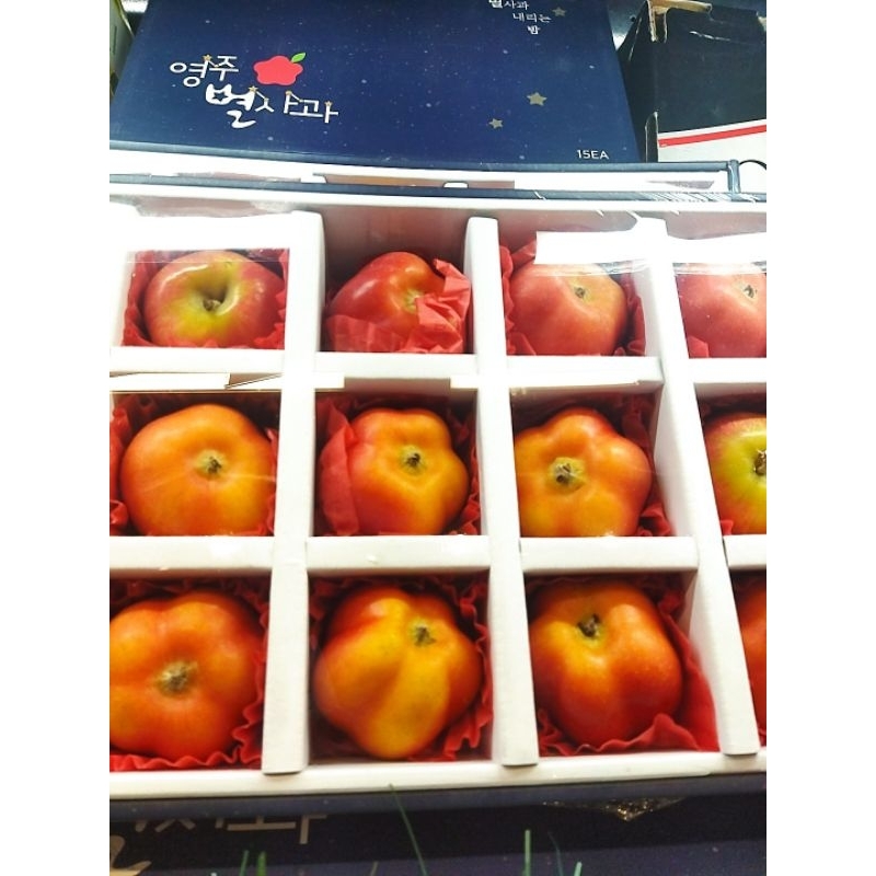 

APPLE KOREA | APPEL STAR BOX isi 15pcs