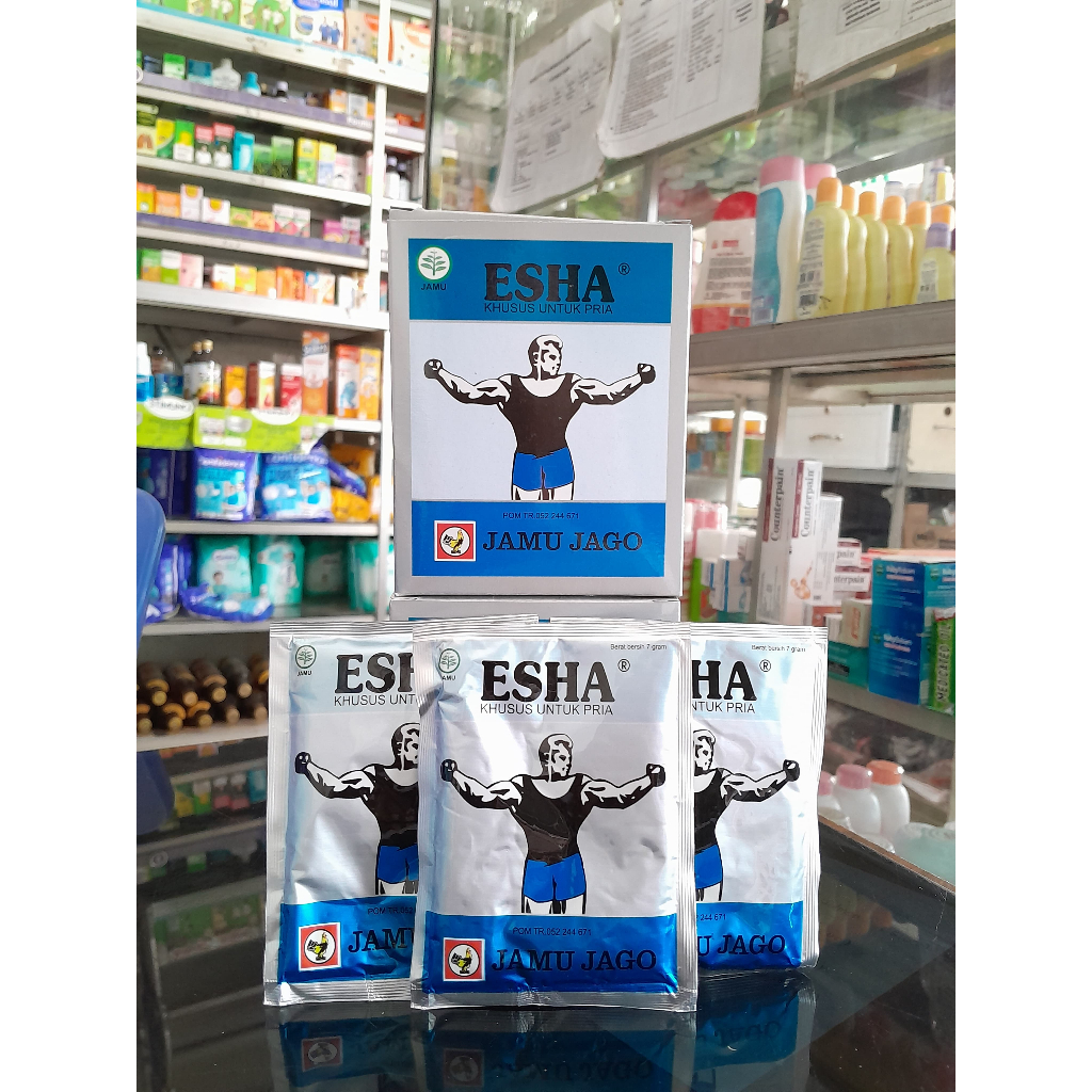 

JAMU ESHA 1 BOX @10 PCS jamu jago esha