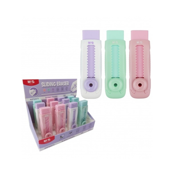 

M&G SLIDING RETRACTABLE ERASER PEN AXPQ4273