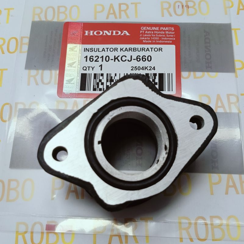 16210-KCJ-660 MANIPUL INSULATOR INTAKE PIPE TIGER LAMA