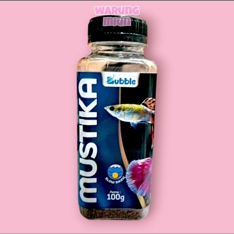 Pelet ikan tropikal bubble mustika 100gr