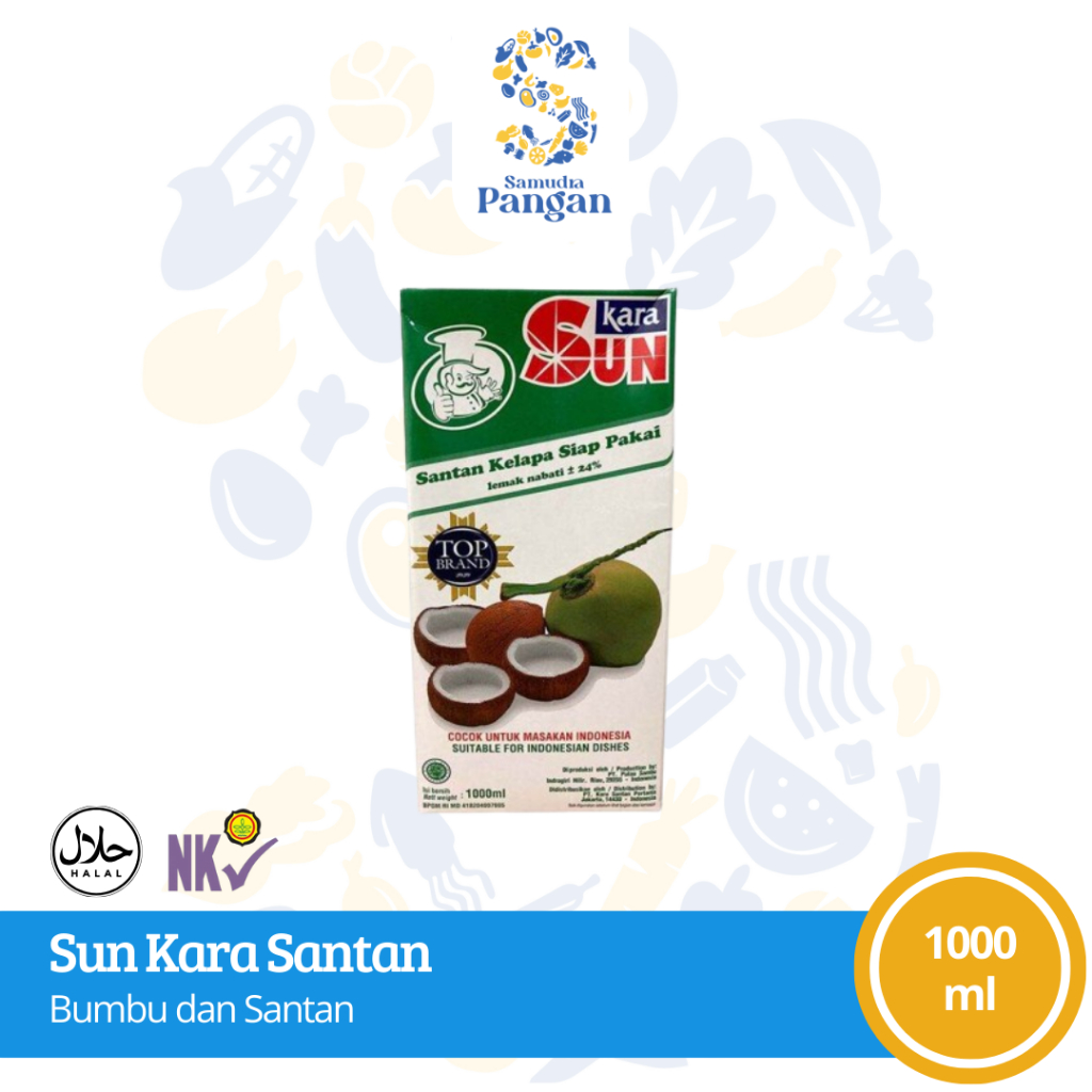 

Santan Kelapa Sun Kara 1000 ml