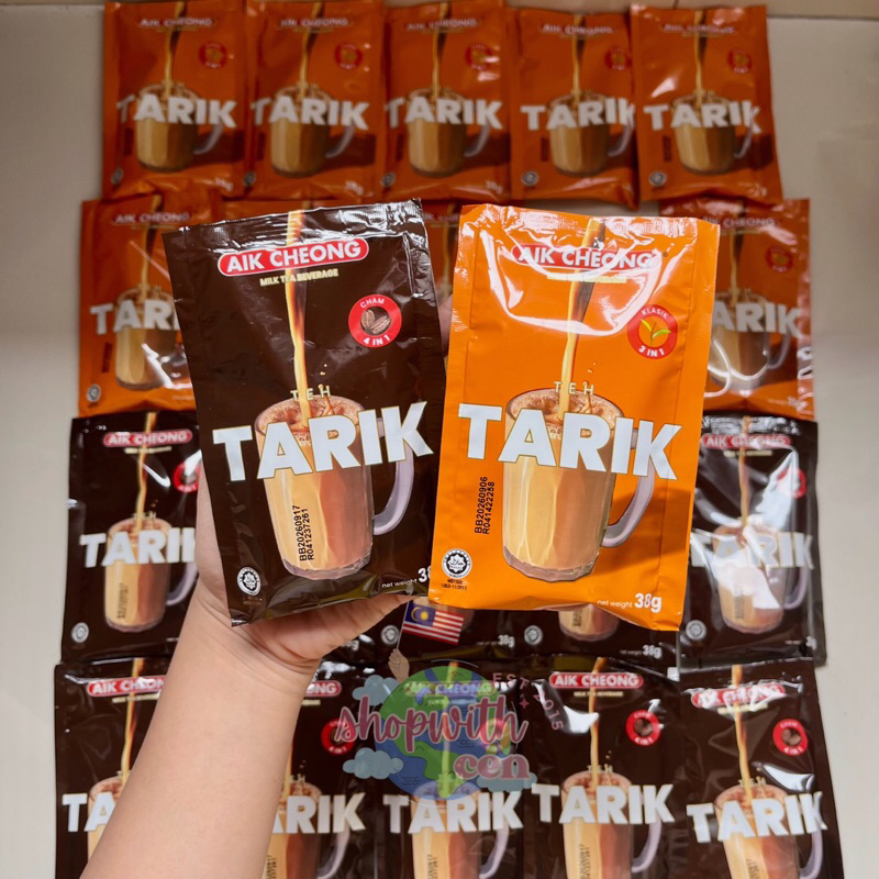 

[READY & BISA GOSEND] AIK CHEONG TEH TARIK KLASIK 3IN1 / TEH TARIK CHAM 4IN1 MALAYSIA - SHOPWITHCEN BANDUN