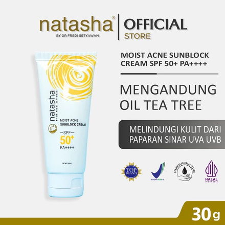 NATASHA SKINCARE SUNBLOCK ACNE KULIT JERAWAT
