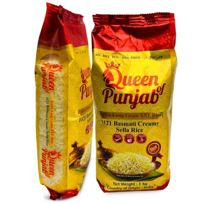 

Basmati Queen Of Punjab / Beras Basmati 1 kg Creamy Sella Extra Long