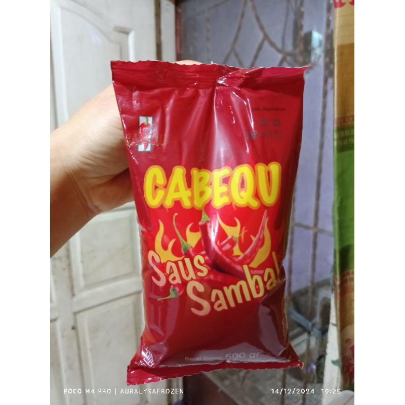

saus sambal cabequ 1kg